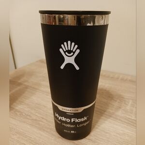 New Hydro Flask Black Tumbler